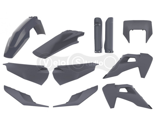 Пластик Polisport ENDURO kit - Husqvarna (20-) [Nardo Grey], Husqvarna