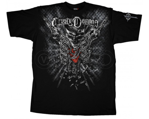 Футболка CRUSTY DEMONS Short Sleeve Tee - SCARE CROW [Black], L