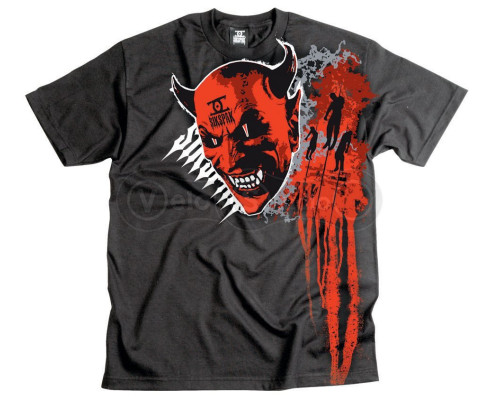 Футболка SIKSPAK Short Sleeve Tee - SATAN BLOOD [Black], M