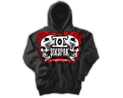 Толстовка SIKSPAK Hoodie - BURN IN HELL [Black], L