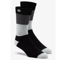 Носки Ride 100% TRIO Sock [Black], L/XL (42-46 размер)