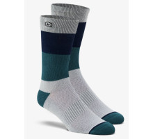 Носки Ride 100% TRIO Sock [Silver], L/XL (42-46 размер)