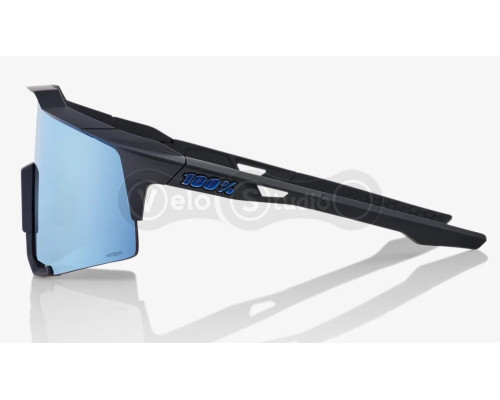 Очки Ride 100% SpeedCraft - Matte Black - HiPER Blue Multilayer Mirror Lens