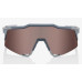 Окуляри Ride 100% SpeedCraft - Soft Tact Stone Grey - HiPER Crimson Silver Mirror Lens