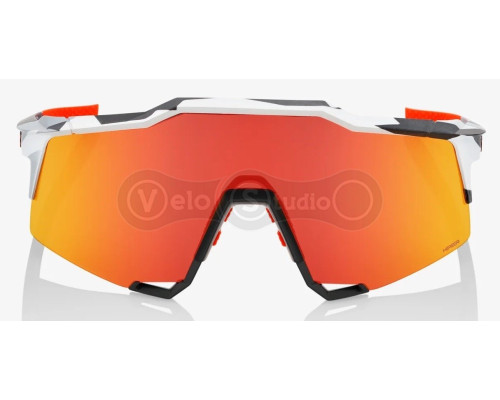 Окуляри Ride 100% SpeedCraft - Soft Tact Grey Camo - HiPER Red Multilayer Mirror Lens