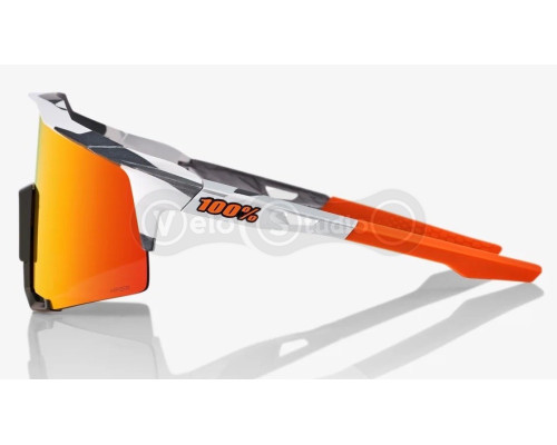 Окуляри Ride 100% SpeedCraft - Soft Tact Grey Camo - HiPER Red Multilayer Mirror Lens