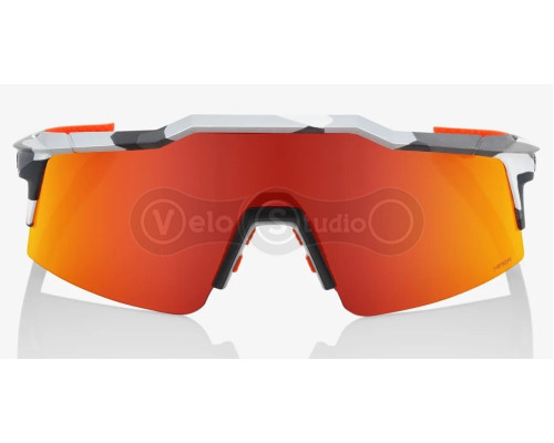 Окуляри Ride 100% SpeedCraft SL - Soft Tact Grey Camo - HiPER Red Multilayer Mirror Lens