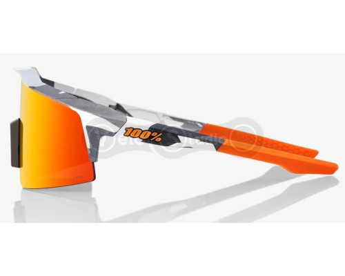 Окуляри Ride 100% SpeedCraft SL - Soft Tact Grey Camo - HiPER Red Multilayer Mirror Lens