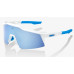 Окуляри Ride 100% SpeedCraft SL - Movistar Team White - HiPER Blue Multilayer Mirror Lens
