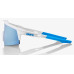 Окуляри Ride 100% SpeedCraft SL - Movistar Team White - HiPER Blue Multilayer Mirror Lens