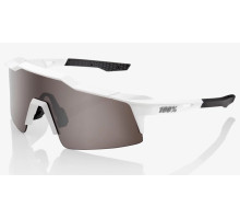 Очки Ride 100% SpeedCraft SL - Matte White - HiPER Silver Mirror