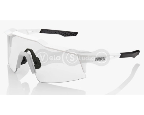 Очки Ride 100% SpeedCraft SL - Matte White - HiPER Silver Mirror