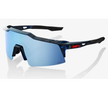 Очки Ride 100% SpeedCraft SL - Black Holographic - HiPER Blue Multilayer Mirror Lens