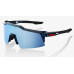 Очки Ride 100% SpeedCraft SL - Black Holographic - HiPER Blue Multilayer Mirror Lens