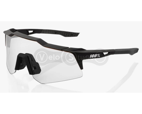 Окуляри Ride 100% SpeedCraft XS - Soft Tact Black - HiPER Red Multilayer Mirror Lens
