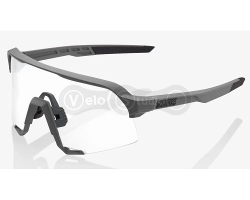 Очки Ride 100% S3 - Matte Cool Grey - Smoke Lens