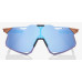 Окуляри Ride 100% HyperCraft - Matte Copper Chromium - HiPER Blue Multilayer Mirror Lens, Mirror Lens