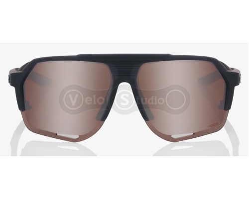 Окуляри Ride 100% Norvik - Soft Tact Crystal Black - HiPER Crimson Silver Mirror Lens