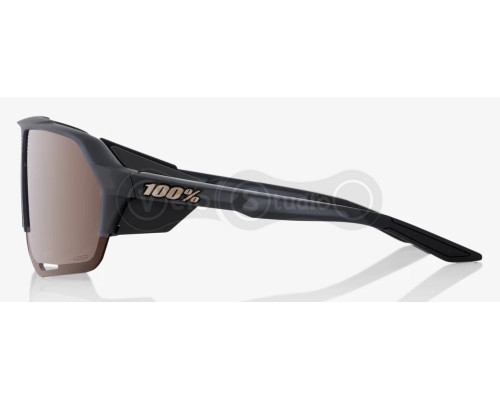 Окуляри Ride 100% Norvik - Soft Tact Crystal Black - HiPER Crimson Silver Mirror Lens