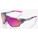Окуляри Ride 100% Norvik - Translucent Grey - Purple Multilayer Mirror Lens