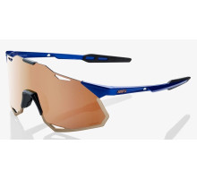 Очки Ride 100% HyperCraft XS - Gloss Cobalt Blue - HiPER Copper Mirror Lens