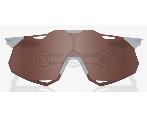 Окуляри Ride 100% HyperCraft XS - Matte Stone Grey - HiPER Crimson Silver Mirror Lens