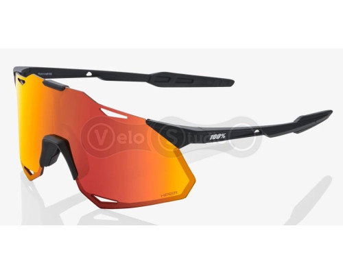 Окуляри Ride 100% HyperCraft XS - Soft Tact Black - HiPER Red Multilayer Mirror Lens