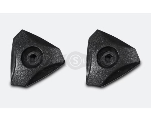 Гвинти до козирка шолом LEATT MOTO 3.5 Visor Screw Kit [Black], One Size