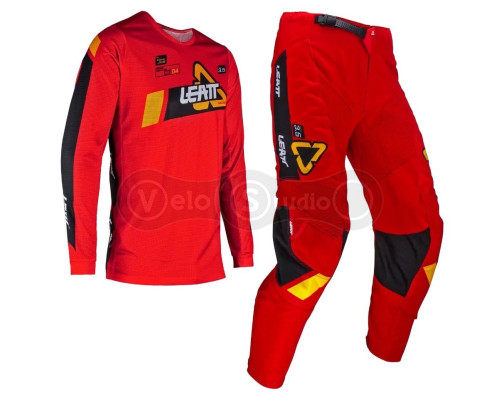 Дитячий мотокостюм LEATT Ride Kit 3.5 Junior [Red], XS