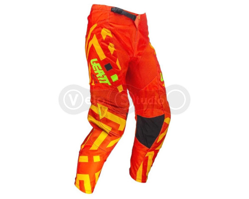 Детский мотокостюм LEATT Ride Kit 3.5 Junior [Citrus], 24/Medium