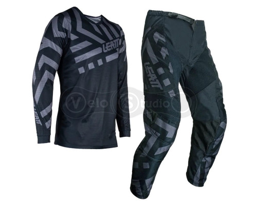 Детский мотокостюм LEATT Ride Kit 3.5 Junior [Stealth], 22/Small