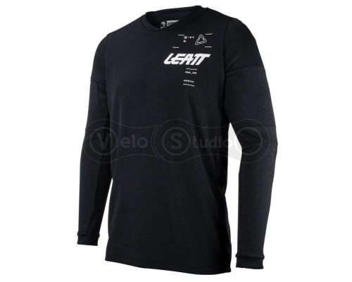 Джерси LEATT Jersey GPX 4.5 WindBlock Black размер XXL