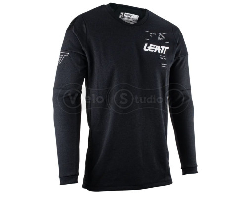 Джерси LEATT Jersey GPX 4.5 WindBlock Black размер XXL