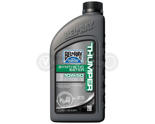 Масло моторное Bel-Ray THUMPER Racing Works Engine Oil [1л], 10w-50