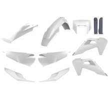Пластик Polisport ENDURO kit - Husqvarna (20-) [White/Grey], Husqvarna
