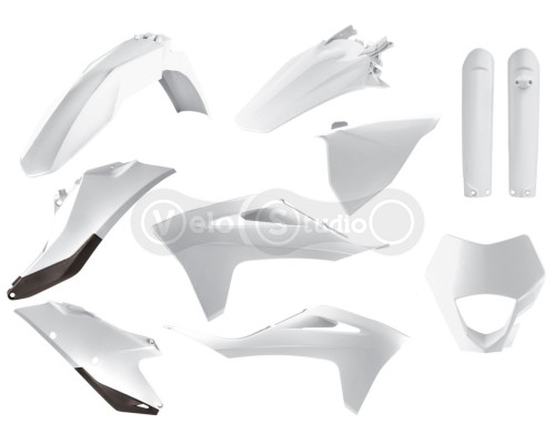 Пластик Polisport ENDURO kit - Gas Gas (21-) [White], GasGas