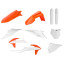 Пластик Polisport MX kit - KTM (19-) [White/Orange], KTM