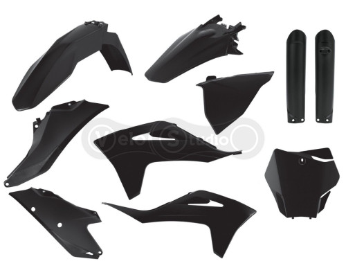 Пластик Polisport MX kit - Gas Gas (21-) [Black], GasGas