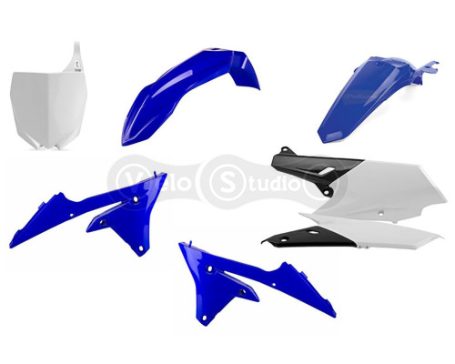 Пластик Polisport MX kit - Yamaha (14-) [Blue/White]