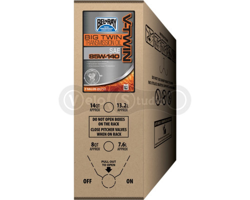 Мастило трансмісійне Bel-Ray V-Twin BigTwin Transmission Fluid [23л], 85w-140
