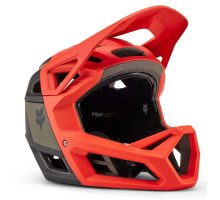 Велосипедный шлем FOX PROFRAME RS MIPS HELMET - NUF [Orange Flame], L (58-61 см)