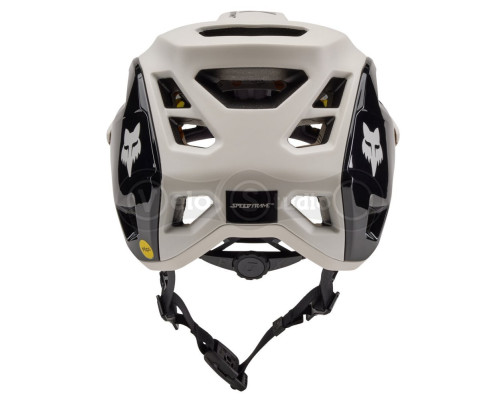 Велосипедный шлем FOX SPEEDFRAME PRO HELMET - BLOCKED [Vintage White], L (59-63 см)