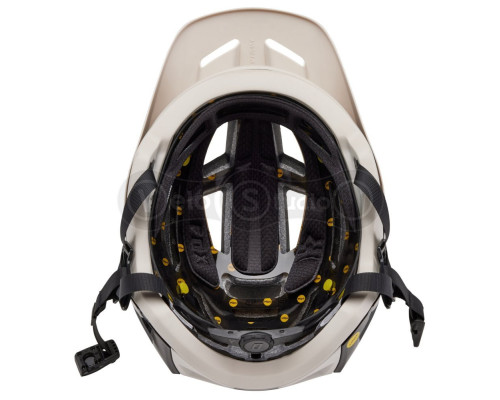 Велосипедный шлем FOX SPEEDFRAME PRO HELMET - BLOCKED [Vintage White], L (59-63 см)