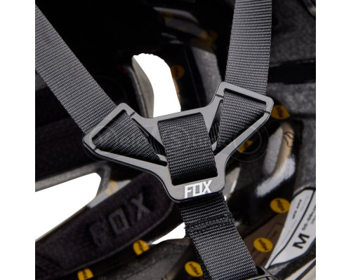 Велосипедный шлем FOX SPEEDFRAME PRO HELMET - BLOCKED [Vintage White], L (59-63 см)