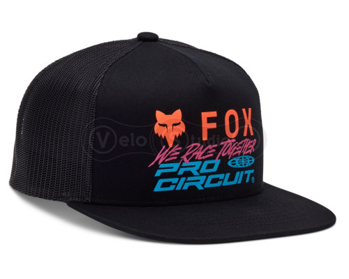 Кепка FOX X PRO CIRCUIT SNAPBACK HAT [Black], One Size