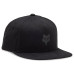 Кепка FOX HEAD SNAPBACK HAT [Black], One Size
