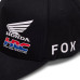 Кепка FOX X HONDA FLEXFIT HAT [Black], S/M