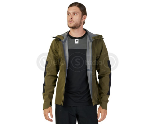 Велосипедна куртка FOX DEFEND 3L WATER Jacket [Olive Green], L