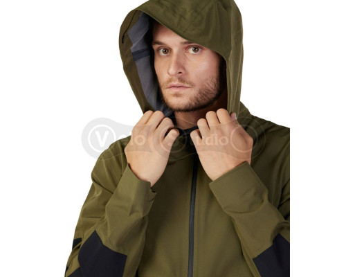 Велосипедна куртка FOX DEFEND 3L WATER Jacket [Olive Green], L