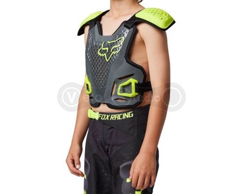 Дитячий захист тіла FOX YOUTH R3 Roost Deflector [Dark Shadow], One Size (6-14 років)